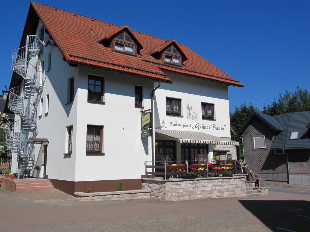 Rennsteighotel Gruener Baum Schmiedefeld am Rennsteig Ngoại thất bức ảnh